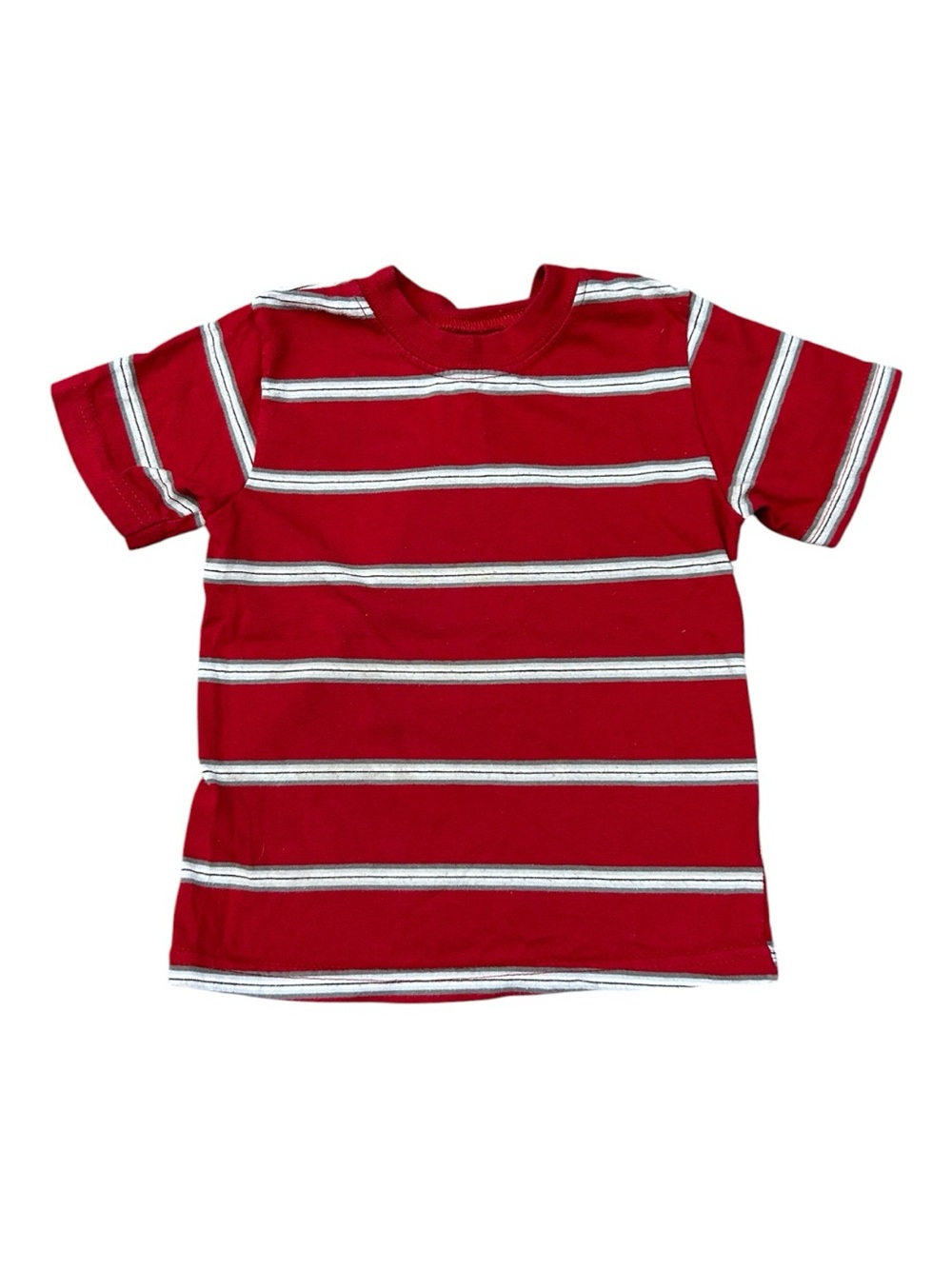 Garanimals Vintage Y2K Red Stripe T-Shirt Size 3T